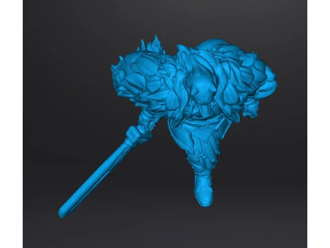 BLAIDD WOLF ELDEN RING MINIATURE MODEL FANTASY GAMES RPG DND 3D Print Model