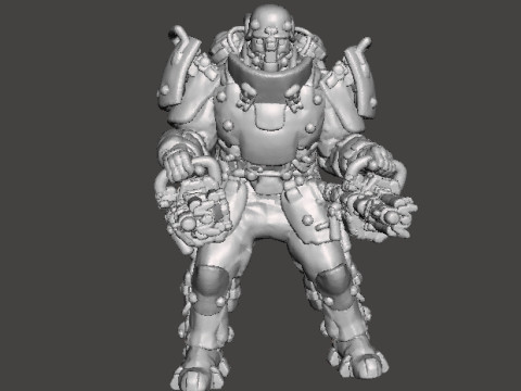 SUPERSOLDAT 1961 MINIATURE MODEL FIGURE FOR SCIFI GAMES RPG DND 3D Принт Модель