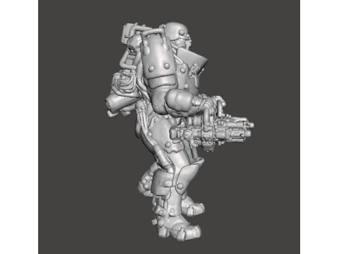 SUPERSOLDAT 1961 MINIATURE MODEL FIGURE FOR SCIFI GAMES RPG DND 3D-printmodel
