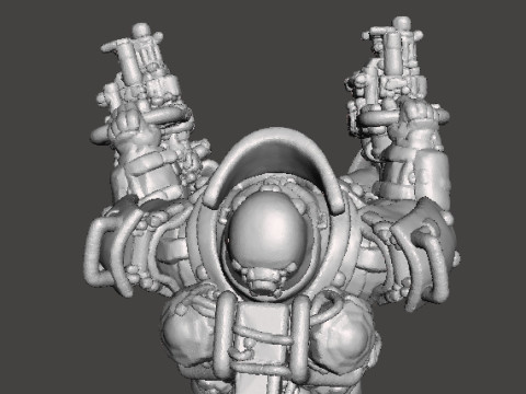 SUPERSOLDAT 1961 MINIATURE MODEL FIGURE FOR SCIFI GAMES RPG DND 3D-printmodel