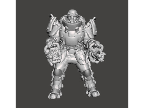 SUPERSOLDAT 1961 MINIATURE MODEL FIGURE FOR SCIFI GAMES RPG DND 3D-printmodel