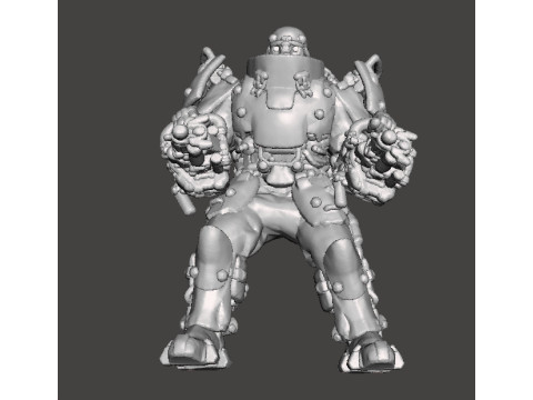 SUPERSOLDAT 1961 MINIATURE MODEL FIGURE FOR SCIFI GAMES RPG DND 3D-printmodel