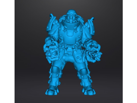 SUPERSOLDAT 1961 MINIATURE MODEL FIGURE FOR SCIFI GAMES RPG DND 3D-printmodel