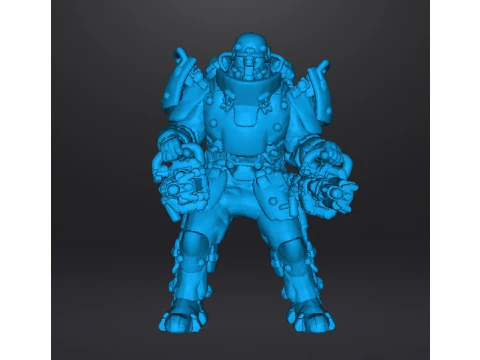 SUPERSOLDAT 1961 MODELLO IN MINIATURA FIGURA PER SCIFI GAMES RPG DND Modello di stampa 3D