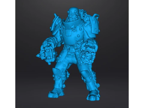 SUPERSOLDAT 1961 MODELLO IN MINIATURA FIGURA PER SCIFI GAMES RPG DND Modello di stampa 3D