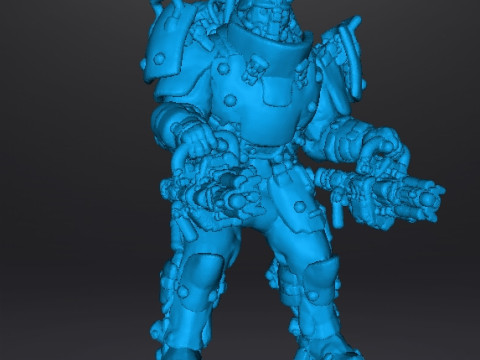 SUPERSOLDAT 1961 MINIATURE MODEL FIGURE FOR SCIFI GAMES RPG DND 3D-printmodel