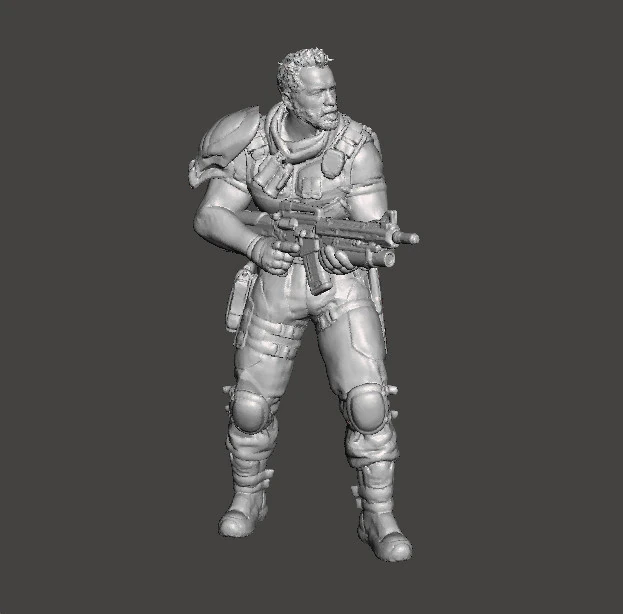 OLD DUTCH 2025 AVP MINIATURE MODEL FOR SCIFI GAMES RPG DND 3D Print Model .c4d .max .obj .3ds .fbx .stl .blend