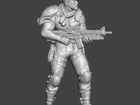OLD DUTCH 2025 AVP MINIATURE MODEL FOR SCIFI GAMES RPG DND 3D Print Model