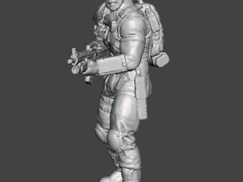 OLD DUTCH 2025 AVP MINIATURE MODEL FOR SCIFI GAMES RPG DND Model Cetak 3D