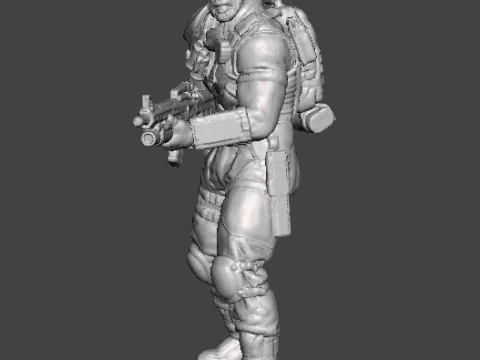 OLD DUTCH 2025 AVP MINIATURE MODEL FOR SCIFI GAMES RPG DND 3D Print Model