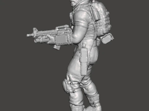OLD DUTCH 2025 AVP MINIATURE MODEL FOR SCIFI GAMES RPG DND 3D Print Model