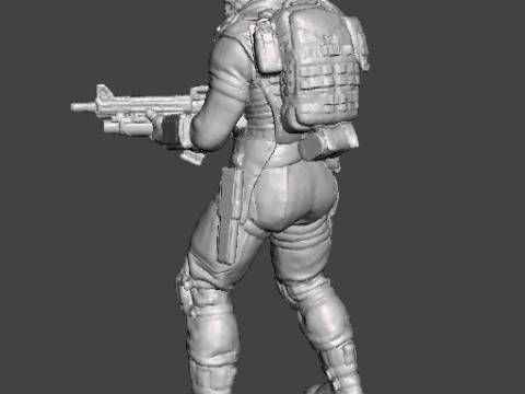 OLD DUTCH 2025 AVP MINIATURE MODEL FOR SCIFI GAMES RPG DND Model Cetak 3D