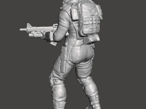 OLD DUTCH 2025 AVP MINIATURE MODEL FOR SCIFI GAMES RPG DND 3D Print Model