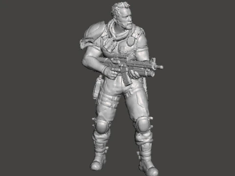 OLD DUTCH 2025 AVP MINIATURE MODEL FOR SCIFI GAMES RPG DND 3D Print Model