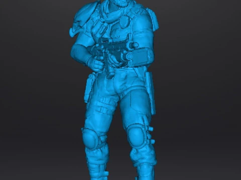 OLD DUTCH 2025 AVP MINIATURE MODEL FOR SCIFI GAMES RPG DND 3D Print Model