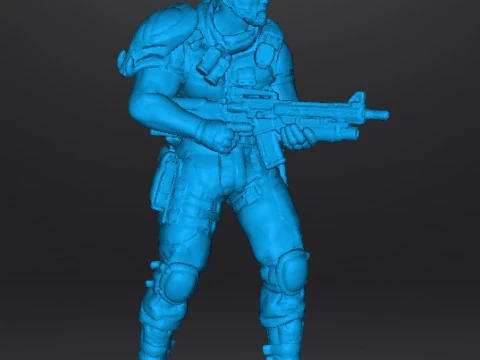 OLD DUTCH 2025 AVP MINIATURE MODEL FOR SCIFI GAMES RPG DND 3D Print Model