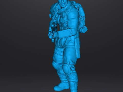 OLD DUTCH 2025 AVP MINIATURE MODEL FOR SCIFI GAMES RPG DND Model Cetak 3D