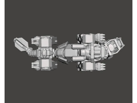 PANZERHUND 1946 PROTOTYPE MINIATURE MODEL FIGURE FOR SCIFI GAMES RPG DND 3D Print Model