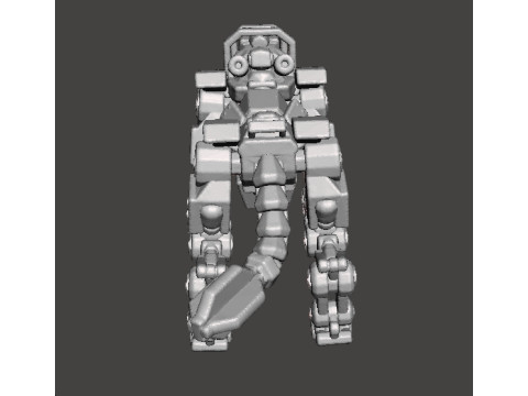 PANZERHUND 1946 PROTOTYPE MINIATURE MODEL FIGURE FOR SCIFI GAMES RPG DND 3D-printmodel
