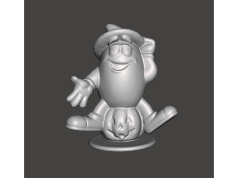 MMS HALLOWEEN WITCH VINTAGE FIGURE MODEL STATUE 3D Print Model