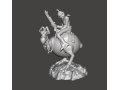 WIZARDS NECRON99 PEACE ON HORSE MINIATURE MODEL FANTASY DND RPG 3D 打印模型