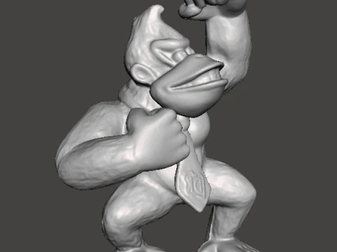 DONKEY KONG PVC MINIATURE MODEL FANTASY GAMES RPG DND 3D Print Model