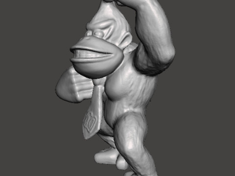 DONKEY KONG PVC MINIATURE MODEL FANTASY GAMES RPG DND 3D 打印模型