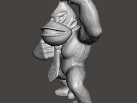 DONKEY KONG PVC MINIATURE MODEL FANTASY GAMES RPG DND 3D Print Model