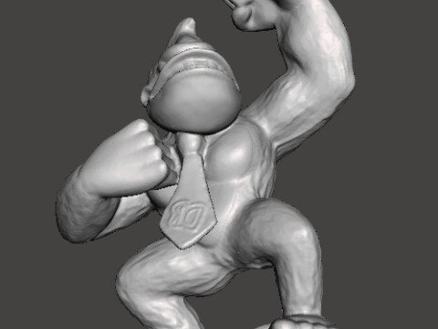DONKEY KONG PVC MINIATURE MODEL FANTASY GAMES RPG DND 3D 打印模型
