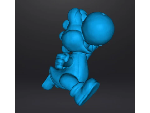 YOSHI JUMP PVC MINIATURE MODEL GASHAPON TOY FANTASY GAMES RPG DND 3D Print Model