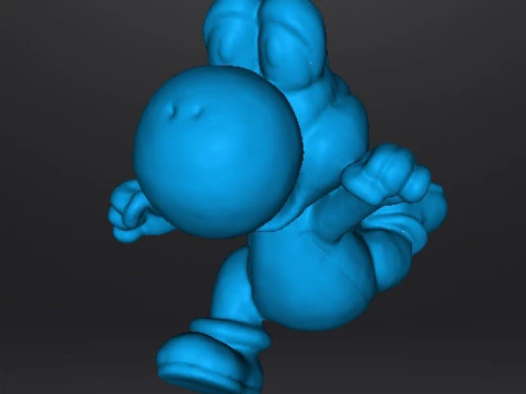 YOSHI JUMP PVC MINIATURE MODEL GASHAPON TOY FANTASY GAMES RPG DND 3D Print Model