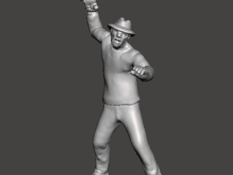 FREDDY KRUEGER MINIATURE MODEL HORROR FANTASY GAMES RPG DND 3Dプリントモデル