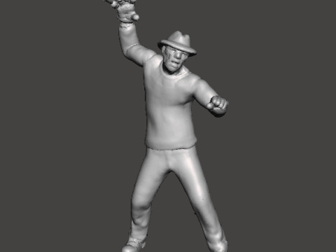 FREDDY KRUEGER MINIATURE MODEL HORROR FANTASY GAMES RPG DND 3Dプリントモデル