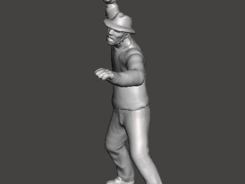 FREDDY KRUEGER MINIATURE MODEL HORROR FANTASY GAMES RPG DND 3Dプリントモデル