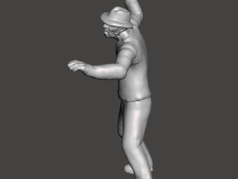 FREDDY KRUEGER MINIATURE MODEL HORROR FANTASY GAMES RPG DND 3Dプリントモデル