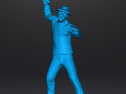 FREDDY KRUEGER MINIATURE MODEL HORROR FANTASY GAMES RPG DND 3Dプリントモデル