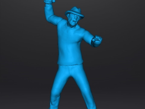 FREDDY KRUEGER MINIATURE MODEL HORROR FANTASY GAMES RPG DND 3Dプリントモデル