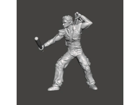 CASEY JONES 奇幻游戏角色扮演游戏 DND 微型模型 3D 打印模型