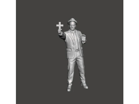 KOLCHAK 夜行者微型模型，适用于奇幻或恐怖游戏角色扮演游戏 DND 3D 打印模型