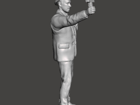 KOLCHAK NIGHT STALKER MINIATURE MODEL FOR FANTASY OR HORROR GAMES RPG DND 3D-printmodel
