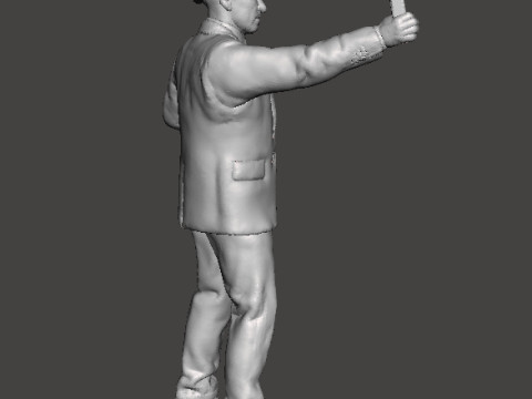 KOLCHAK NIGHT STALKER MINIATURE MODEL FOR FANTASY OR HORROR GAMES RPG DND 3D-printmodel
