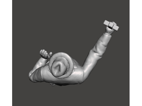 KOLCHAK NIGHT STALKER MINIATURE MODEL FOR FANTASY OR HORROR GAMES RPG DND 3D-printmodel