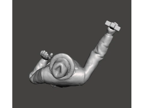 KOLCHAK NIGHT STALKER MINIATURE MODEL FOR FANTASY OR HORROR GAMES RPG DND 3D Print Model
