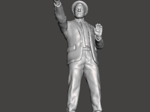 KOLCHAK NIGHT STALKER MINIATURE MODEL FOR FANTASY OR HORROR GAMES RPG DND 3D-printmodel