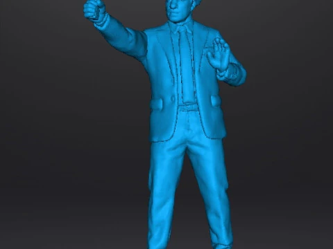 KOLCHAK NIGHT STALKER MINIATURE MODEL FOR FANTASY OR HORROR GAMES RPG DND 3D Print Model
