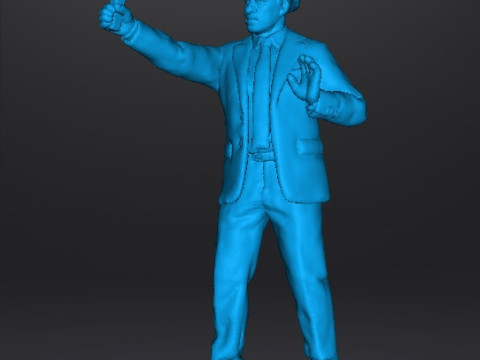KOLCHAK NIGHT STALKER MINIATURE MODEL FOR FANTASY OR HORROR GAMES RPG DND 3D-printmodel