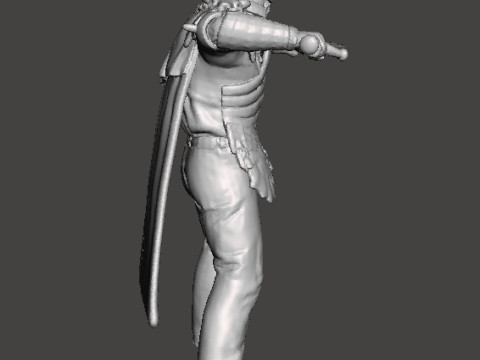EVIL ASH MINIATURE MODEL FOR FANTASY OR HORROR GAMES RPG DND Modelo de Impressão 3D