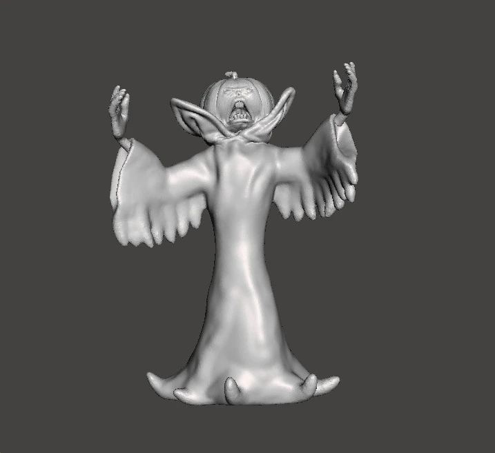 SAMHAIN THE REAL GHOSTBUSTERS MINIATURE MODEL FOR FANTASY OR HORROR GAMES RPG DND 3D Print Model .c4d .max .obj .3ds .fbx .stl .blend 