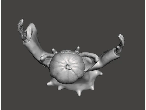 SAMHAIN THE REAL GHOSTBUSTERS MINIATURE MODEL FOR FANTASY OR HORROR GAMES RPG DND 3D Print Model