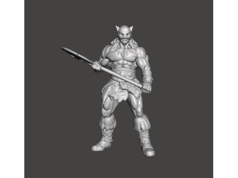 DARKWOLF ART MINIATURE MODEL FIGURE FOR FANTASY GAMES RPG DND 3D Принт Модель